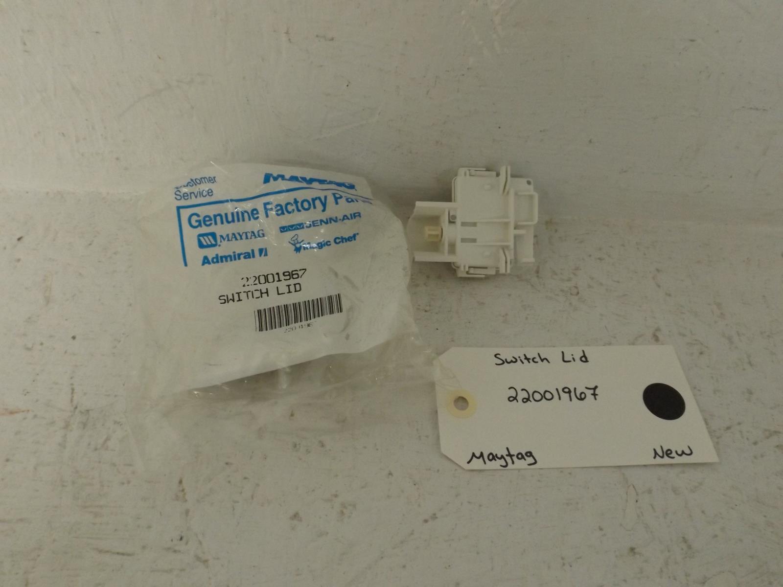 Maytag Washer 22001967 Switch Lid New Maytag Washer 22001967 Switch Lid New